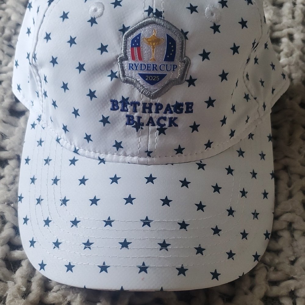 AHead RyderCup White Starry Cap